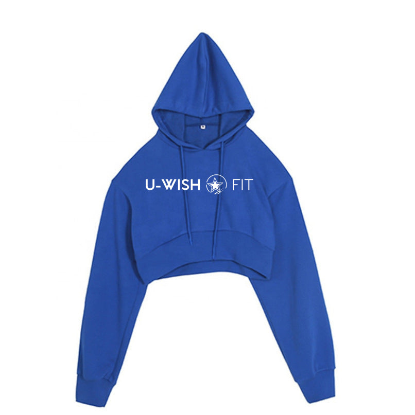 Achieve Crop Hoodie